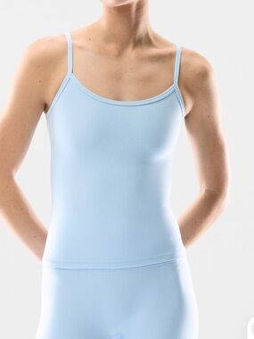 Aritzia Butter Essential Tank Villa Blue NWT